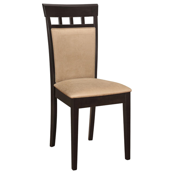 Coaster Furniture Gabriel 100773 Closed Back Dining Side Chair - Cappuccino (Set of 2)