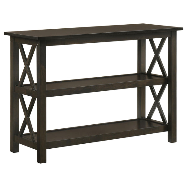 Coaster Furniture Rachelle 5910 2-shelf Wood Entryway Console Table - Deep Merlot