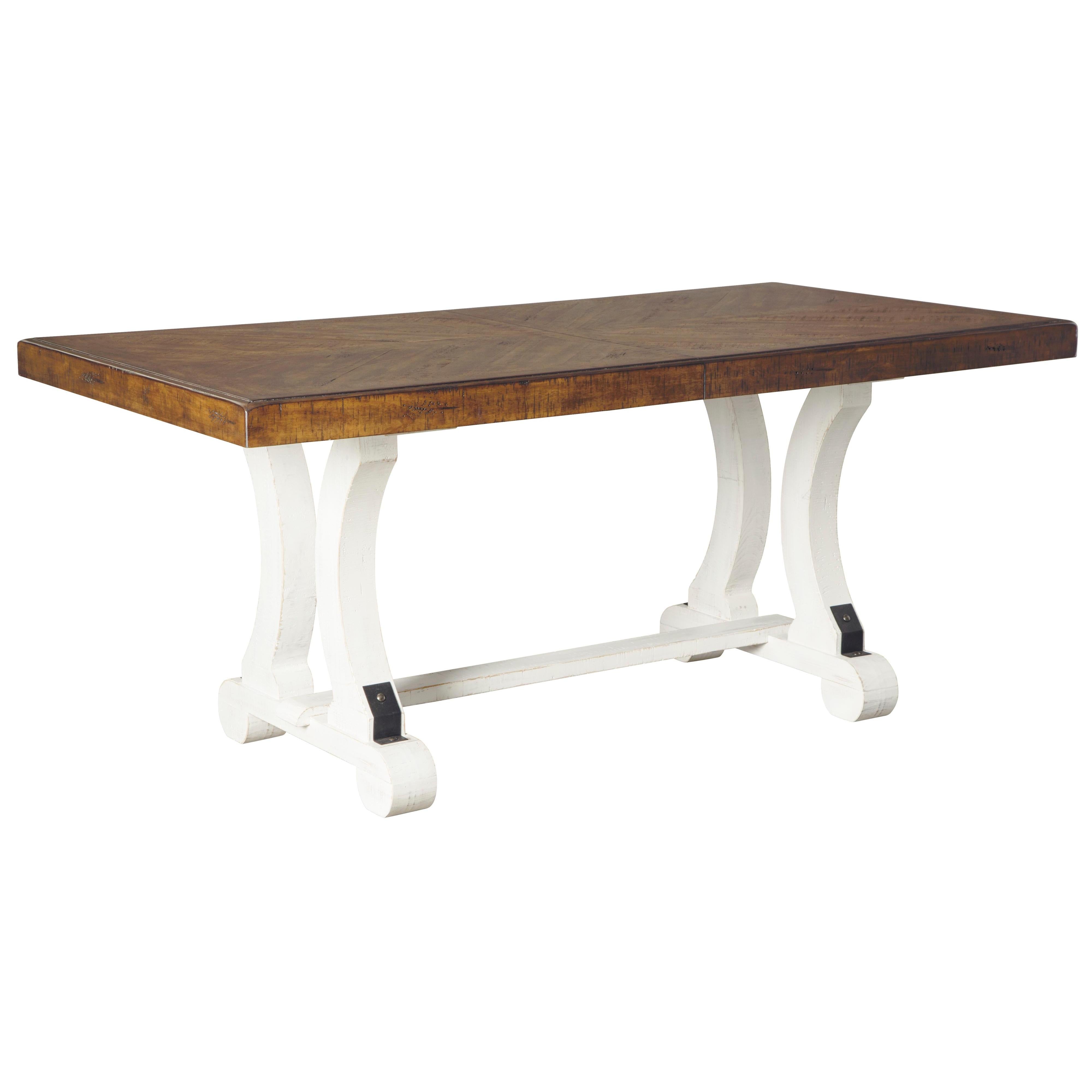  Signature Design by Ashley Valebeck D546D6 7 pc Dining Set IMAGE 2
