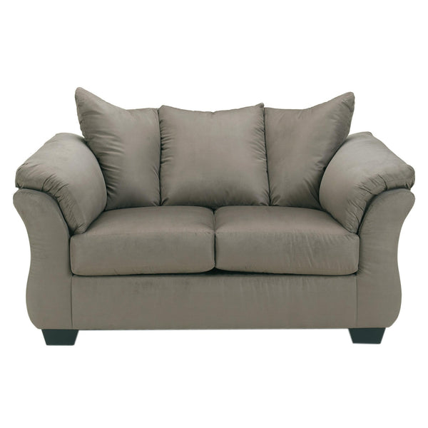 Signature Design by Ashley Darcy Stationary Fabric Loveseat