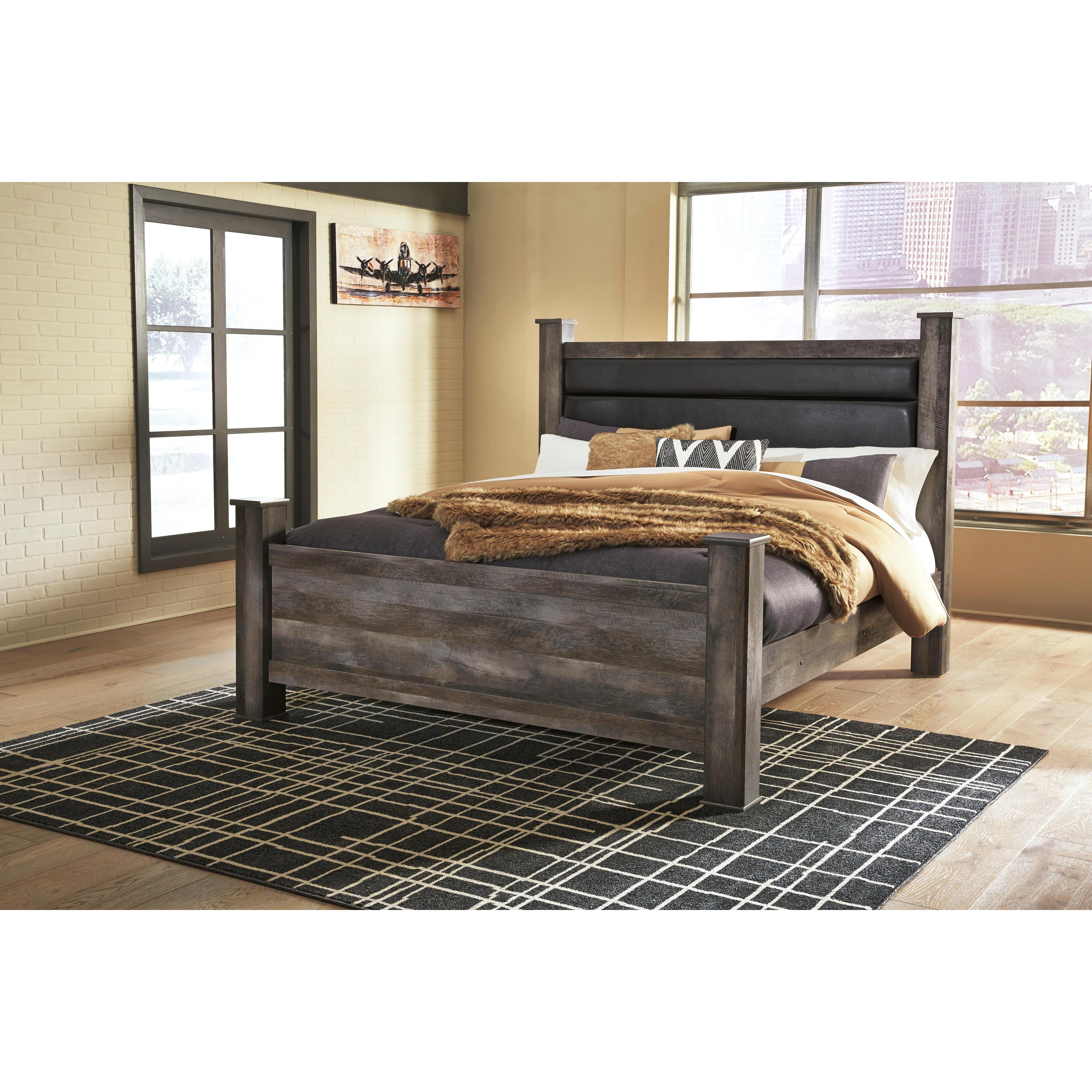  Signature Design by Ashley Wynnlow B440 7 pc King Poster Bedroom Set IMAGE 2