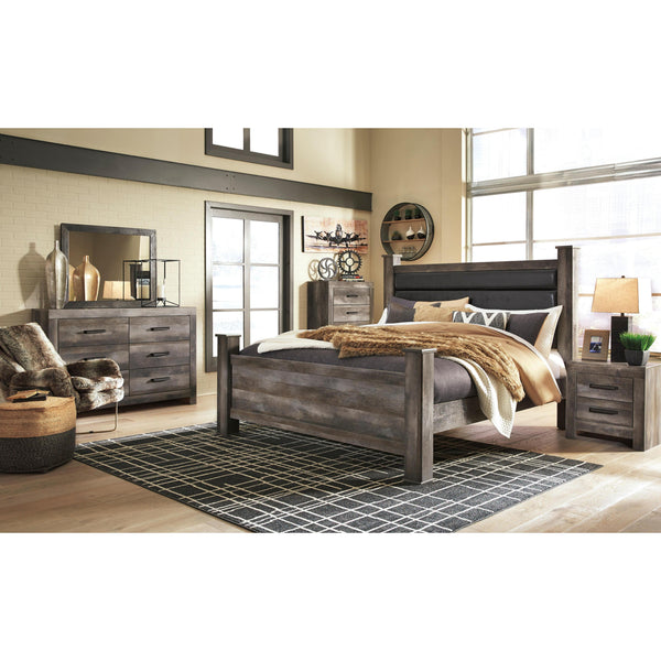 Signature Design by Ashley Wynnlow B440B29 6 pc King Poster Bedroom Set