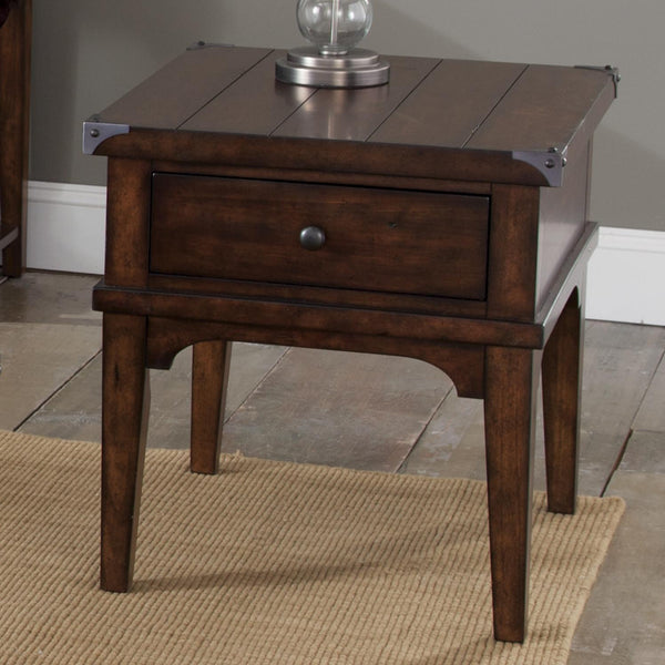Liberty Furniture Industries Inc. Aspen Skies End Table 316-OT1020