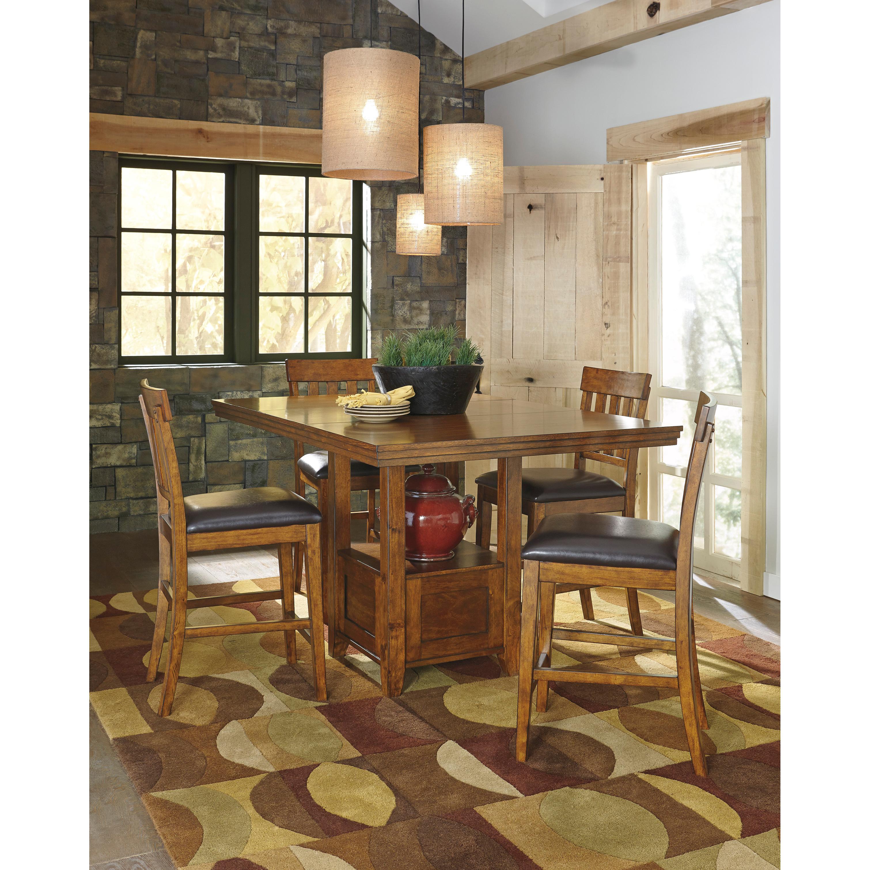  Signature Design by Ashley Ralene Counter Height Stool D594-124 IMAGE 4