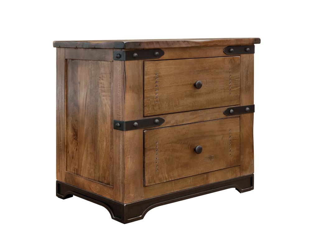 Parota Nightstand-Nightstand-New Braunfels Mattress Company-New Braunfels Mattress Company