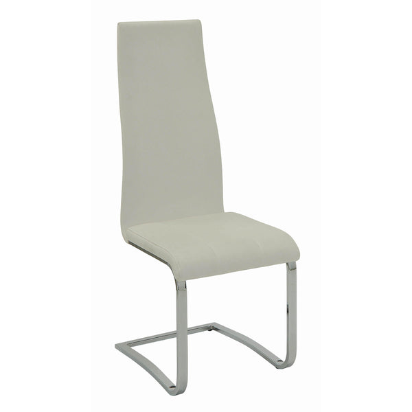 Coaster Furniture Montclair 100515WHT Upholstered Dining Side Chair - White (Set of 4)