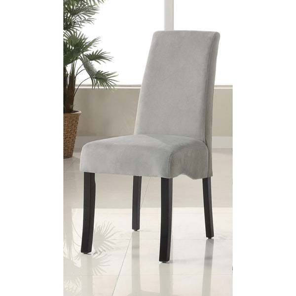 Coaster Furniture Stanton 102062 Velvet Upholstered Dining Side Chair - Grey (Set of 2)