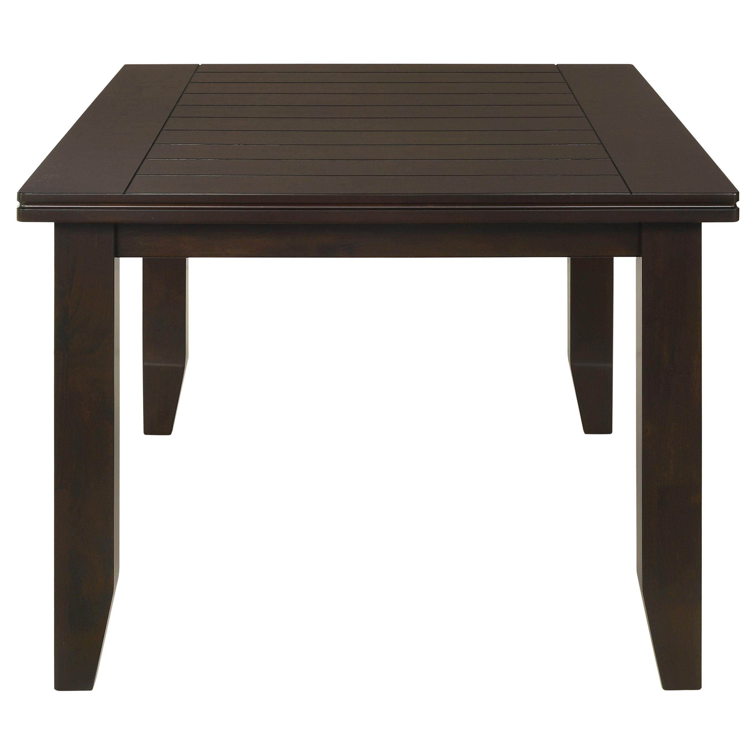  Coaster Furniture Dalila 102721 Rectangular 66-inch Wood Dining Table - Cappuccino IMAGE 3