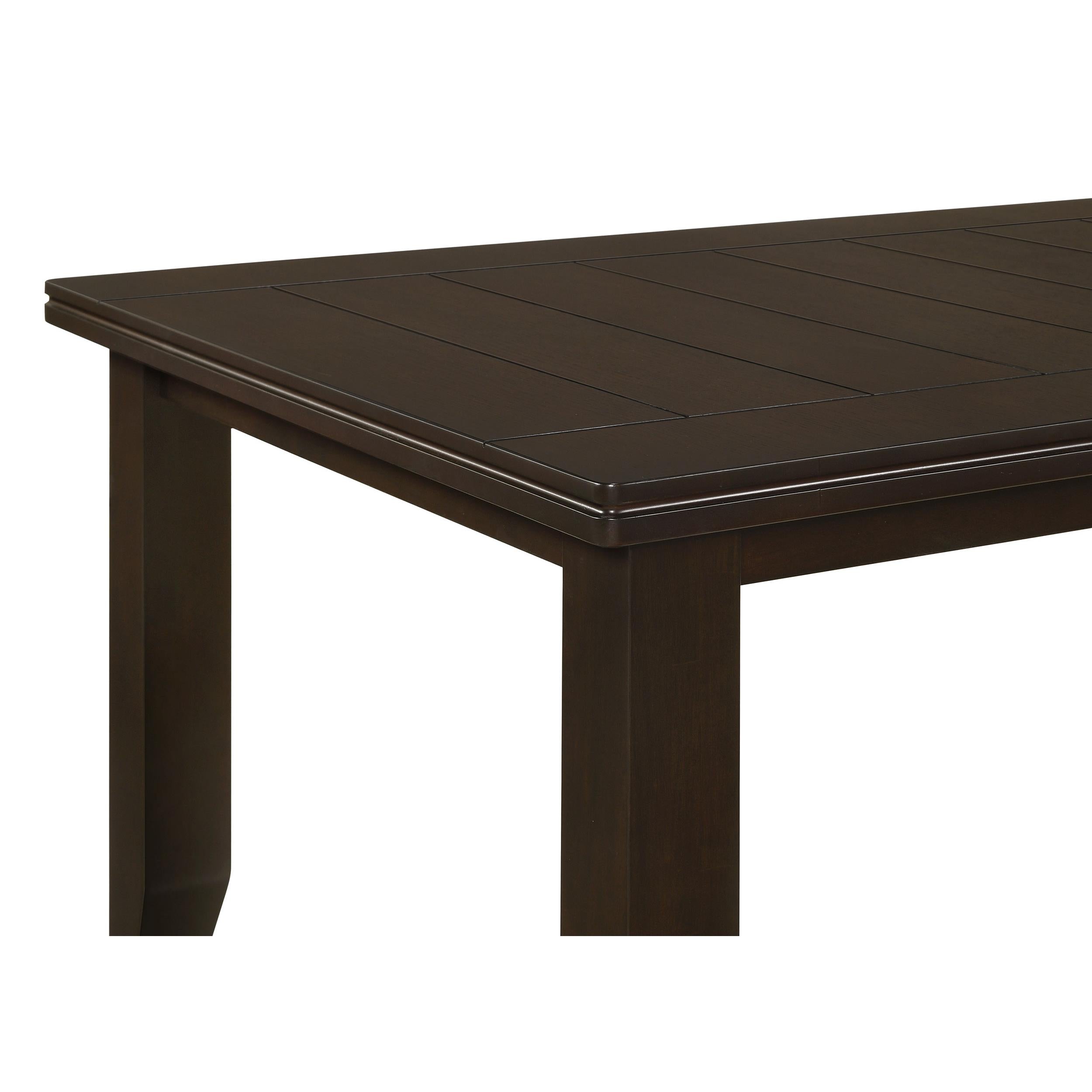  Coaster Furniture Dalila 102721 Rectangular 66-inch Wood Dining Table - Cappuccino IMAGE 4