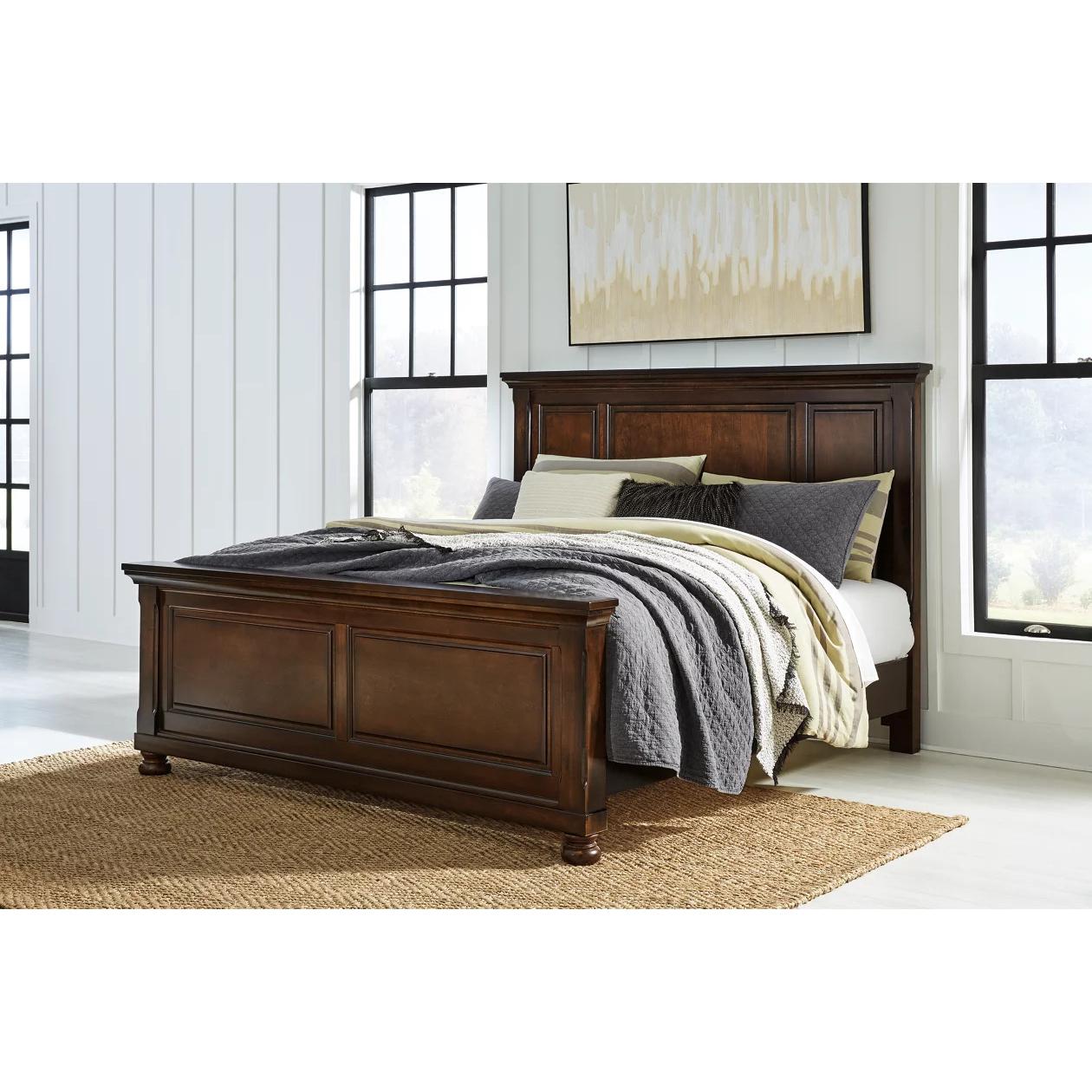  Size_Queen --  Millennium Porter Panel Bed IMAGE 2
