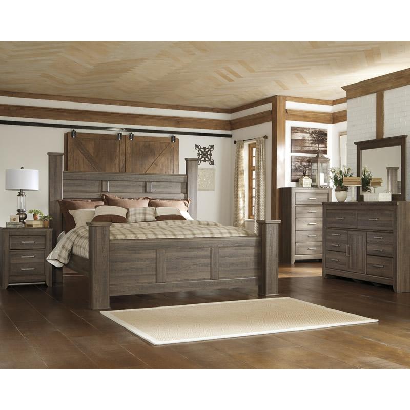  Size_King --  Juararo B251B10 King Poster Bed IMAGE 2