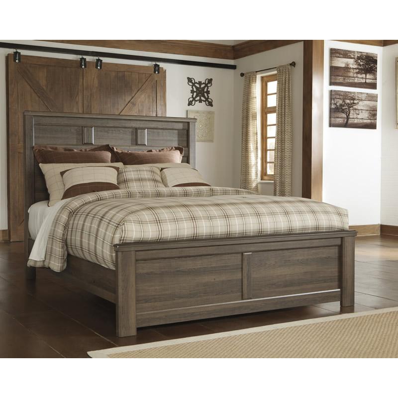  Size_Queen --  Signature Design by Ashley Juararo Panel Bed IMAGE 1