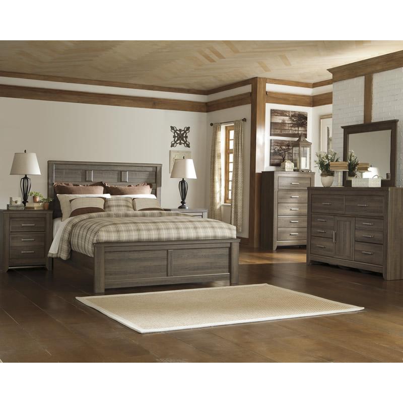  Size_Queen --  Signature Design by Ashley Juararo Panel Bed IMAGE 2