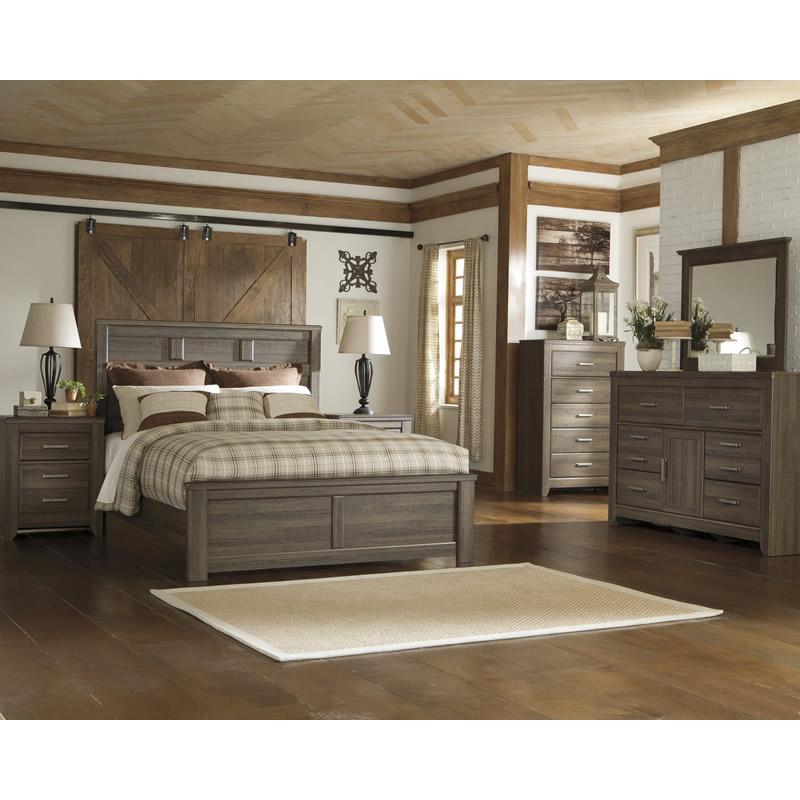  Size_Queen --  Signature Design by Ashley Juararo Panel Bed IMAGE 3