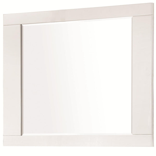 Coaster Furniture Felicity 203504 Dresser Mirror - White High Gloss