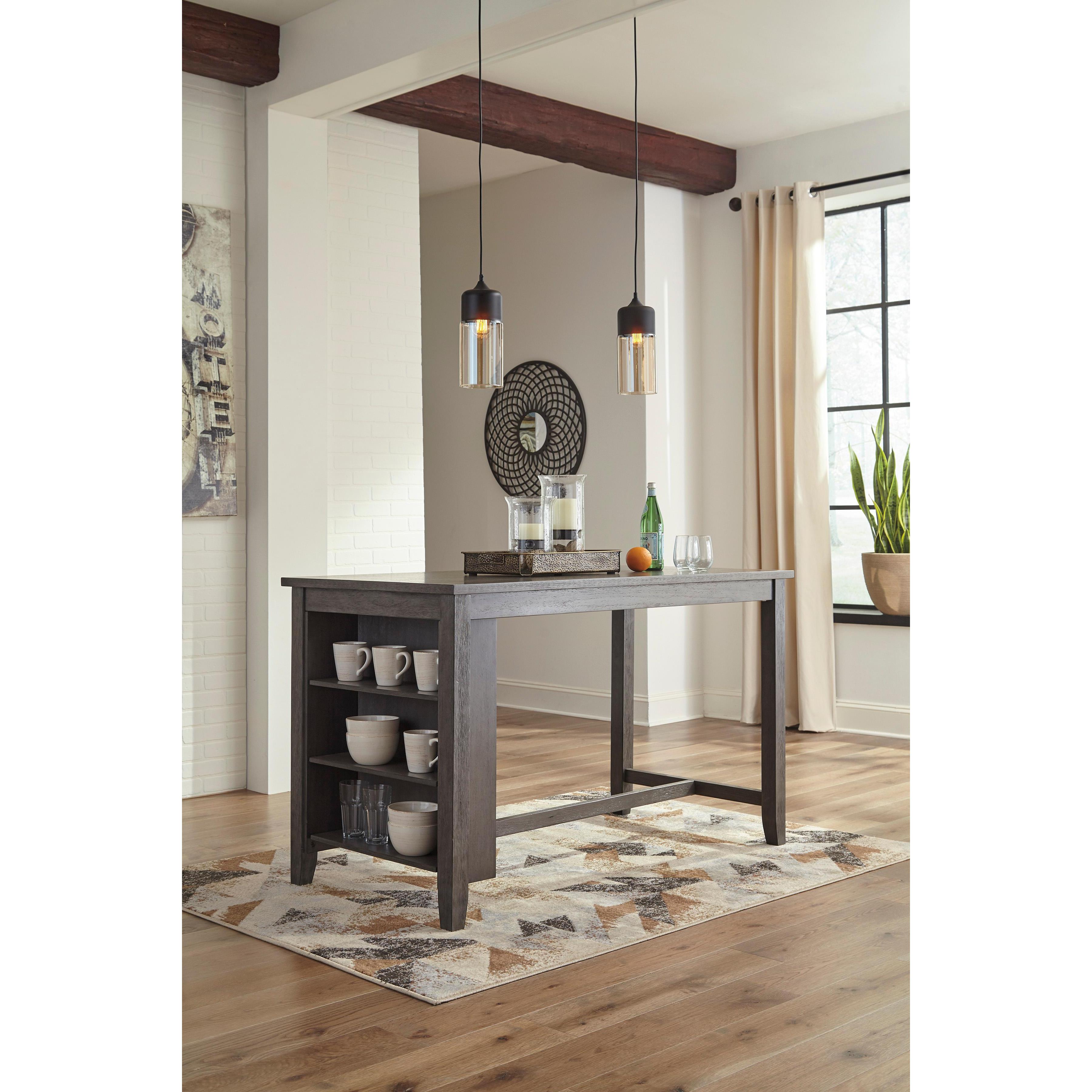 Signature Design by Ashley Caitbrook D388D1 5 pc Counter Height Dining Set IMAGE 2