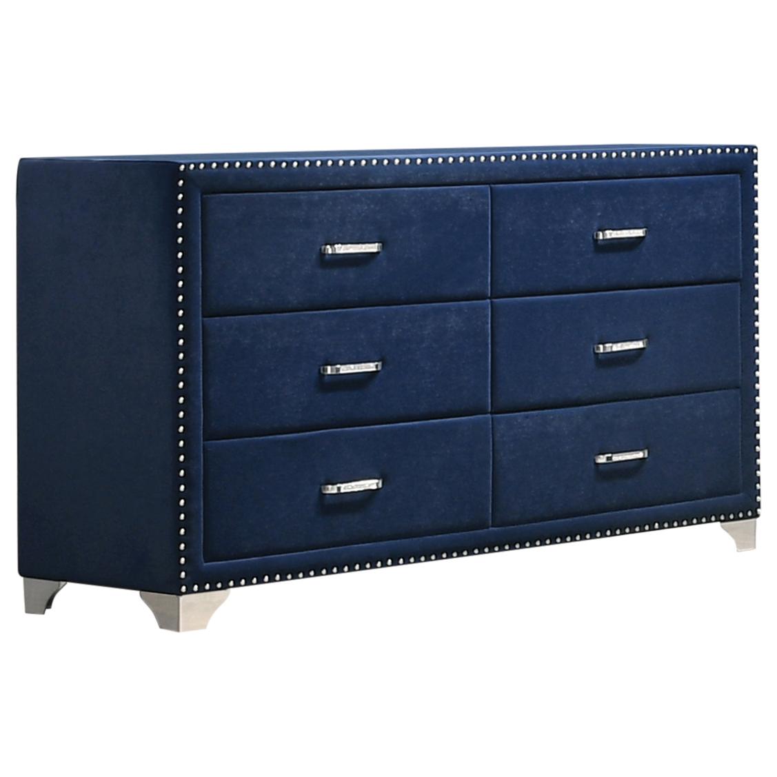  Coaster Furniture Melody 223371KE 6 pc King Panel Bedroom Set IMAGE 2