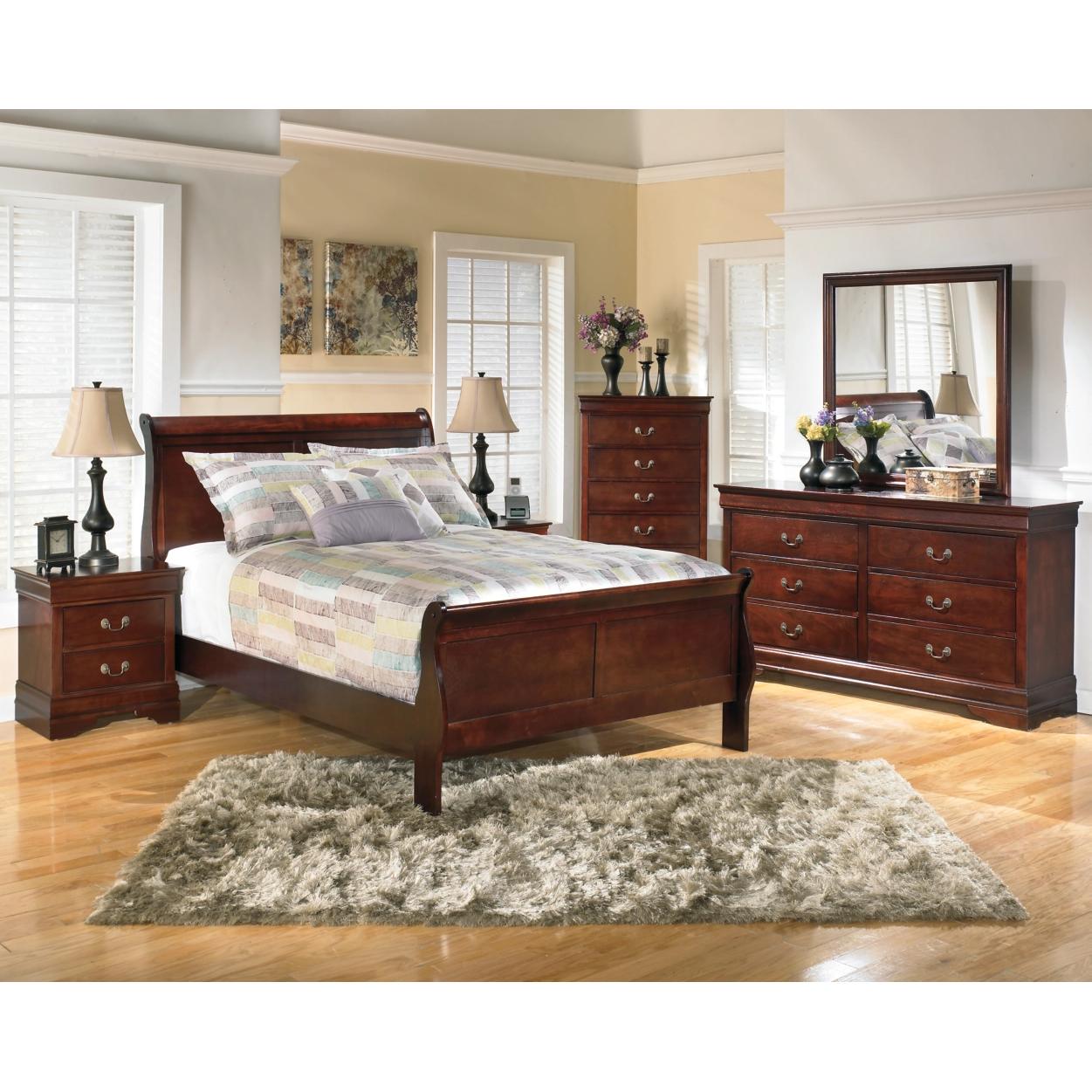  Size_Full --  Signature Design by Ashley Alisdair Sleigh Bed IMAGE 2