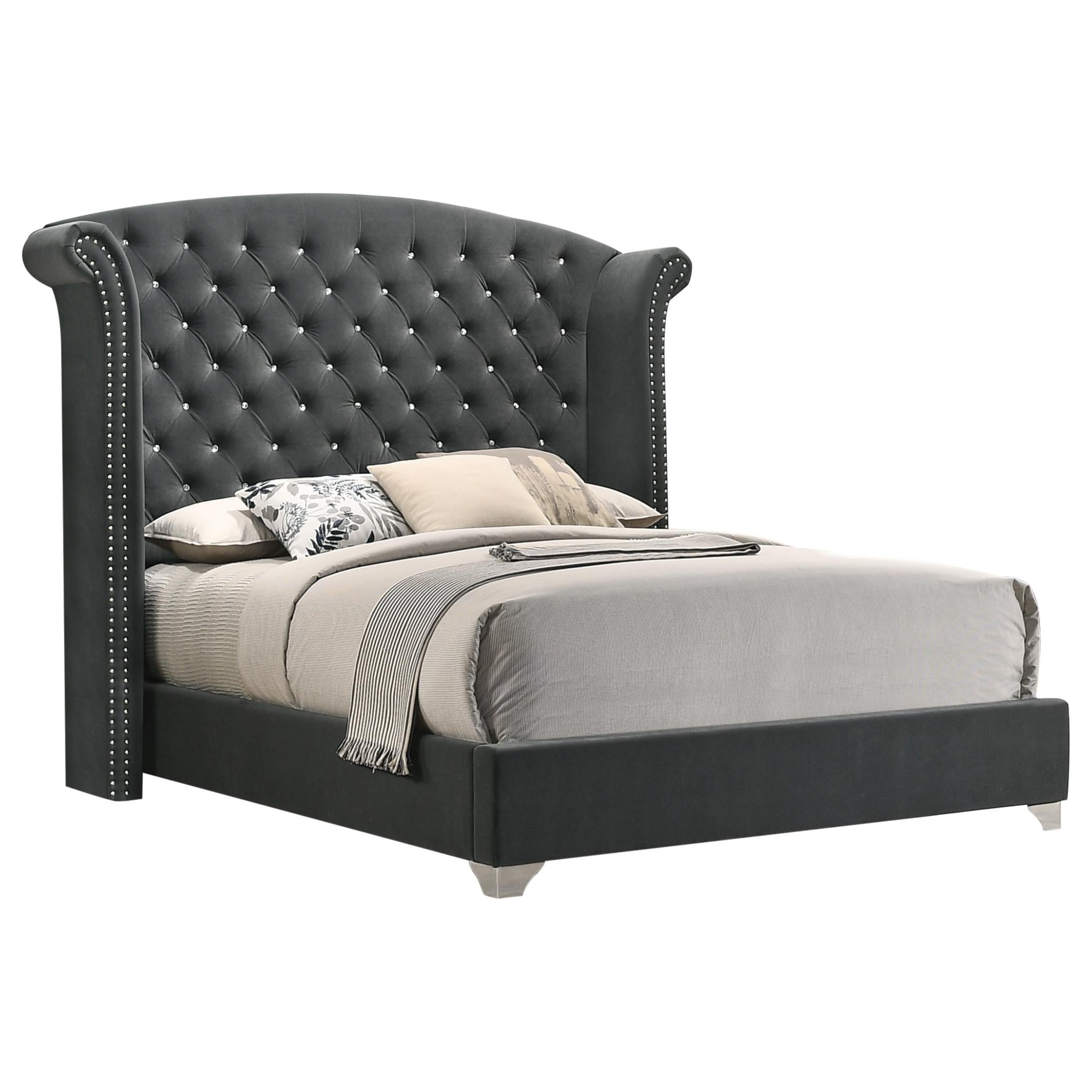  Coaster Furniture Melody 223381KE 6 pc King Panel Bedroom Set IMAGE 2