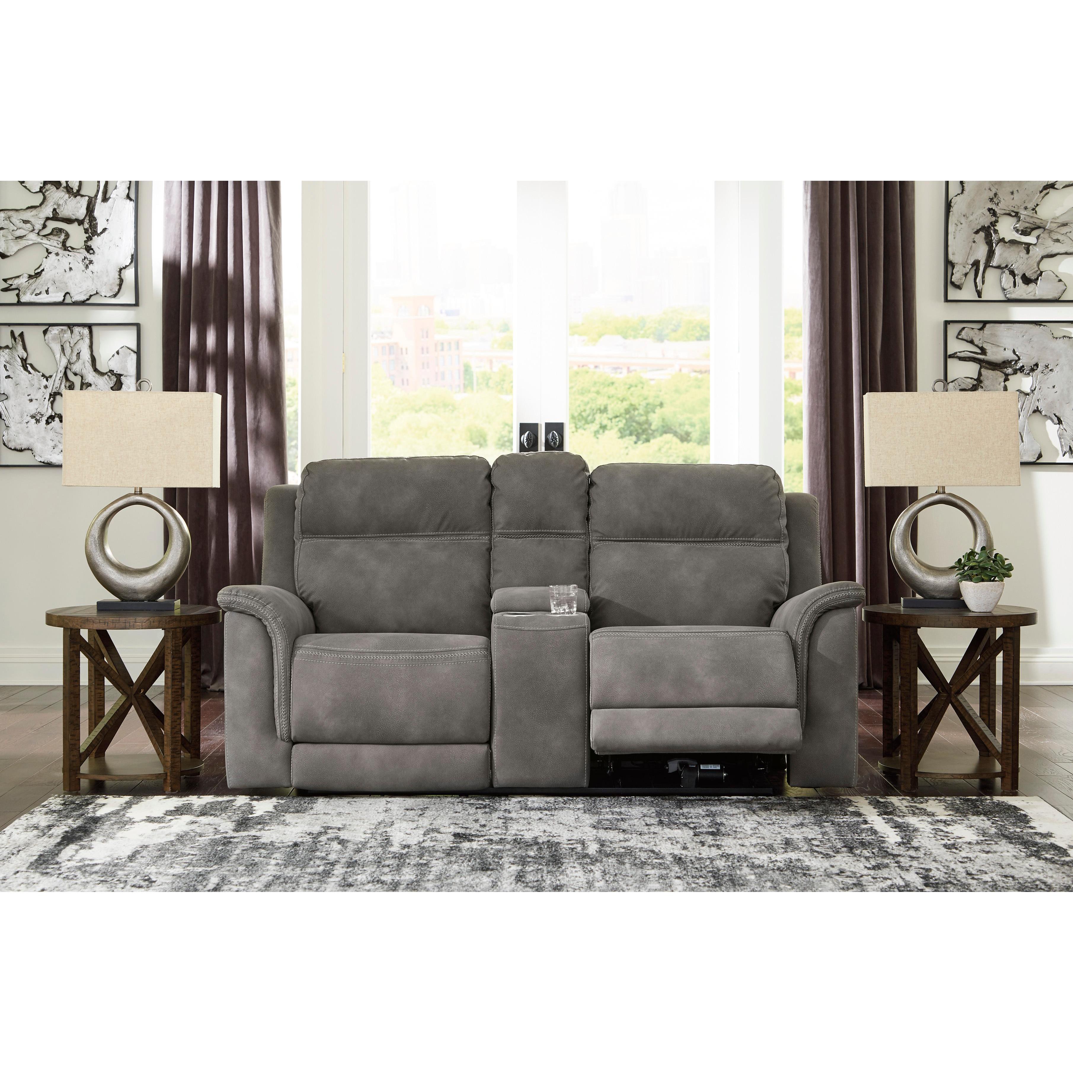  Signature Design by Ashley Next-Gen Durapella 59301U1 2 pc Power Reclining Living Room Set IMAGE 4
