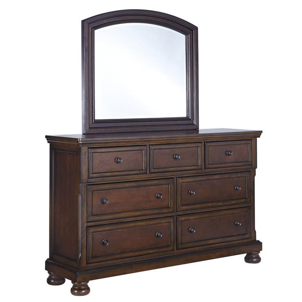 Millennium Porter 7-Drawer Dresser with Mirror B697-31/B697-36