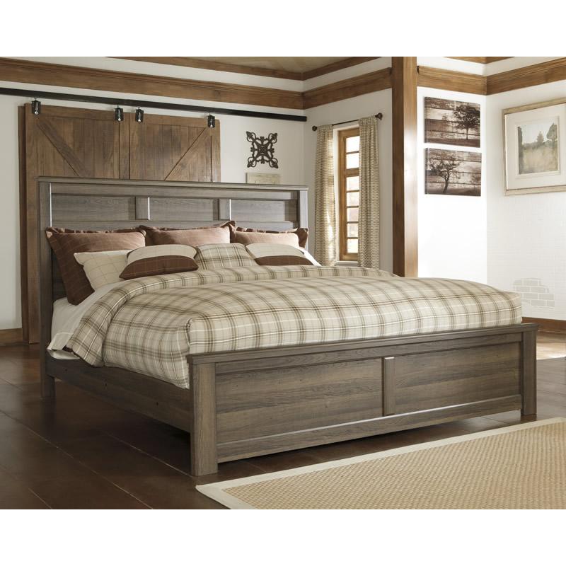  Size_King --  Juararo B251B9 King Panel Bed IMAGE 1