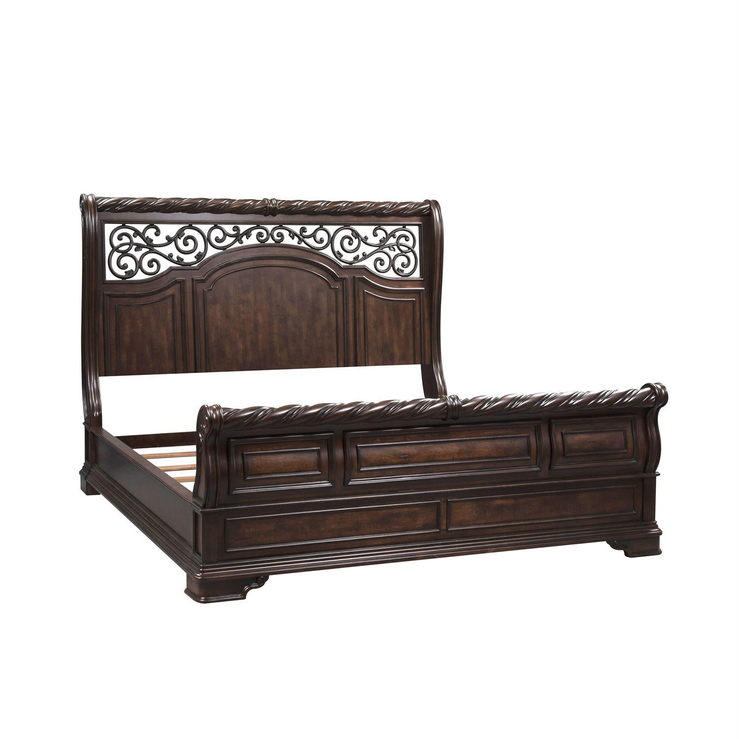  Size_King --  Arbor Place 575-BR-KSL King Sleigh Bed IMAGE 3