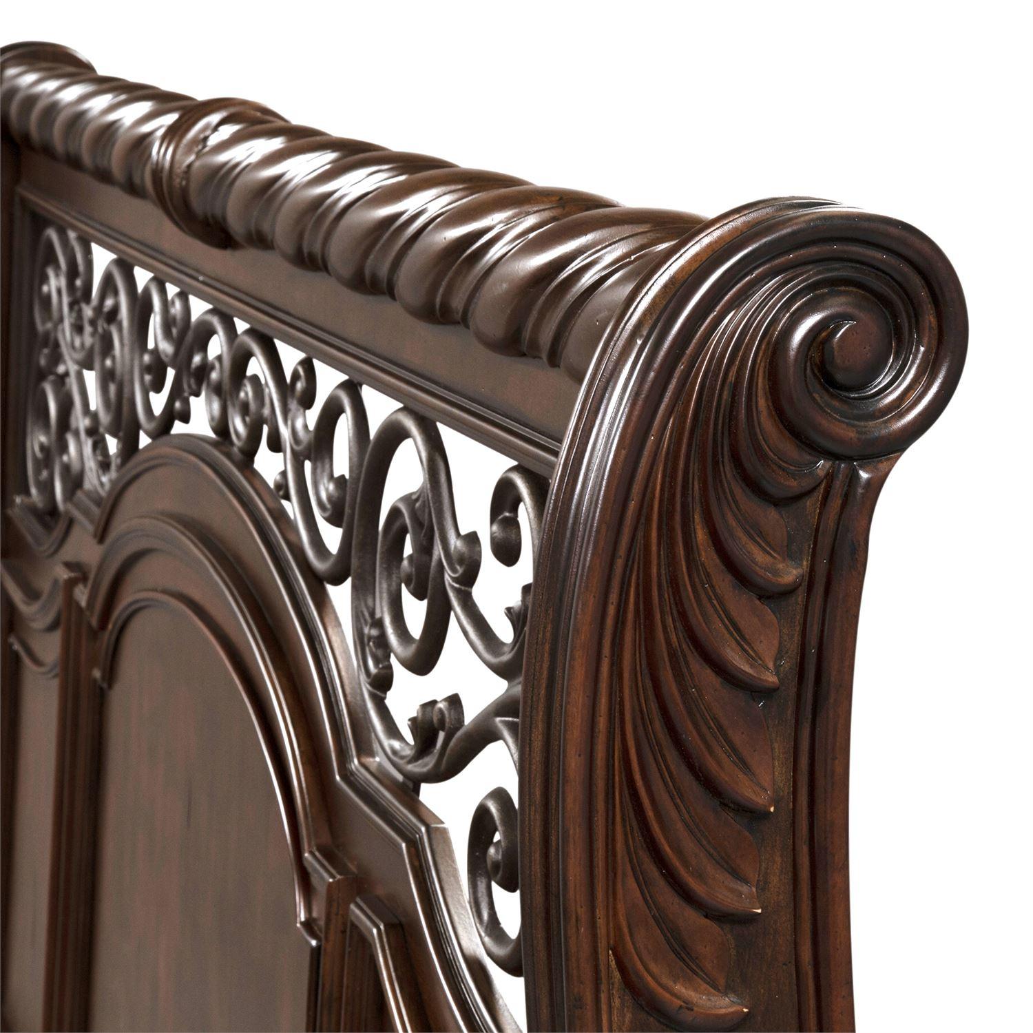  Size_King --  Arbor Place 575-BR-KSL King Sleigh Bed IMAGE 7