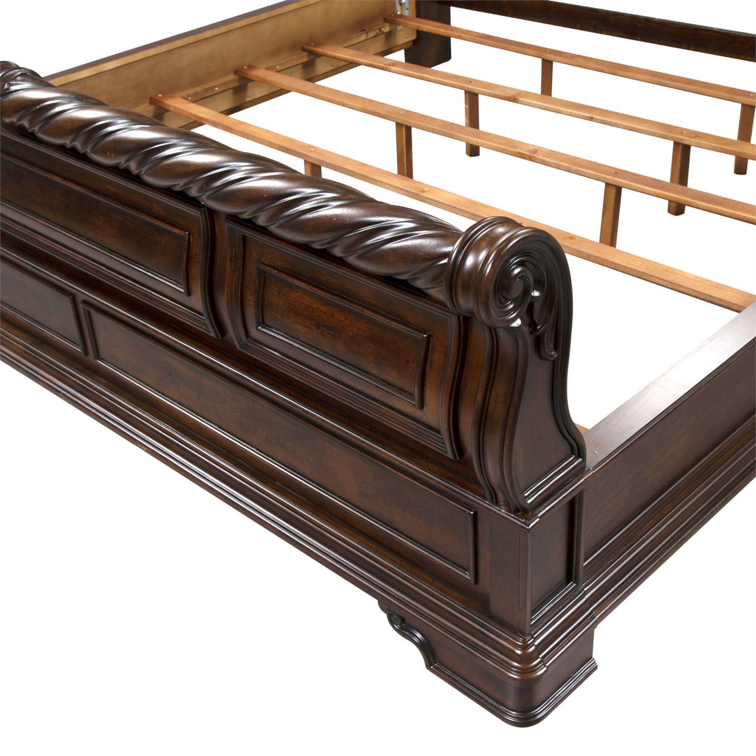  Size_King --  Arbor Place 575-BR-KSL King Sleigh Bed IMAGE 8