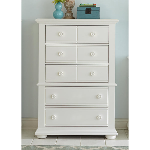 Liberty Furniture Industries Inc. Summer House I 5-Drawer Chest 607-BR41