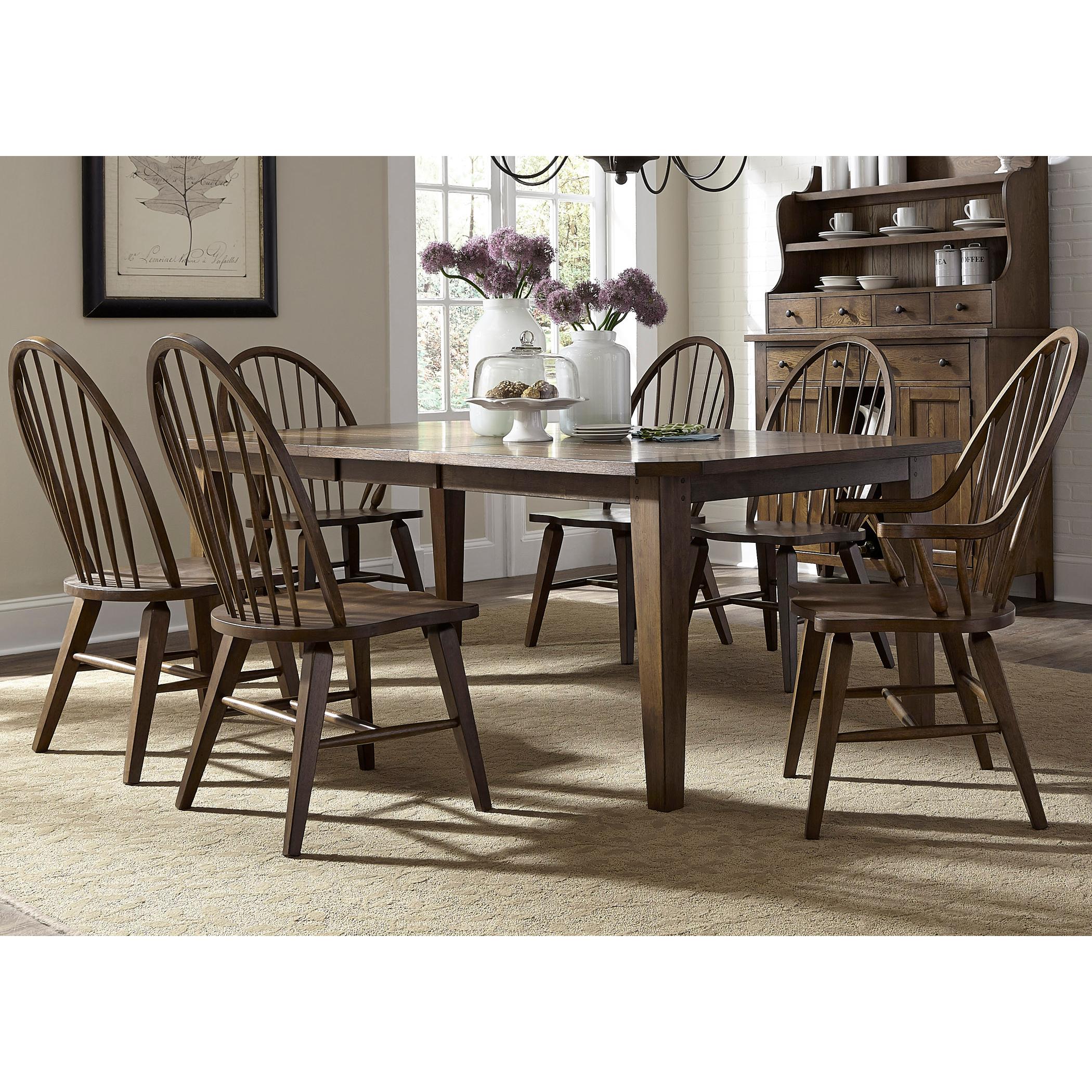 Liberty Furniture Industries Inc. Hearthstone Ridge Arm Chair 382-C1000A IMAGE 2