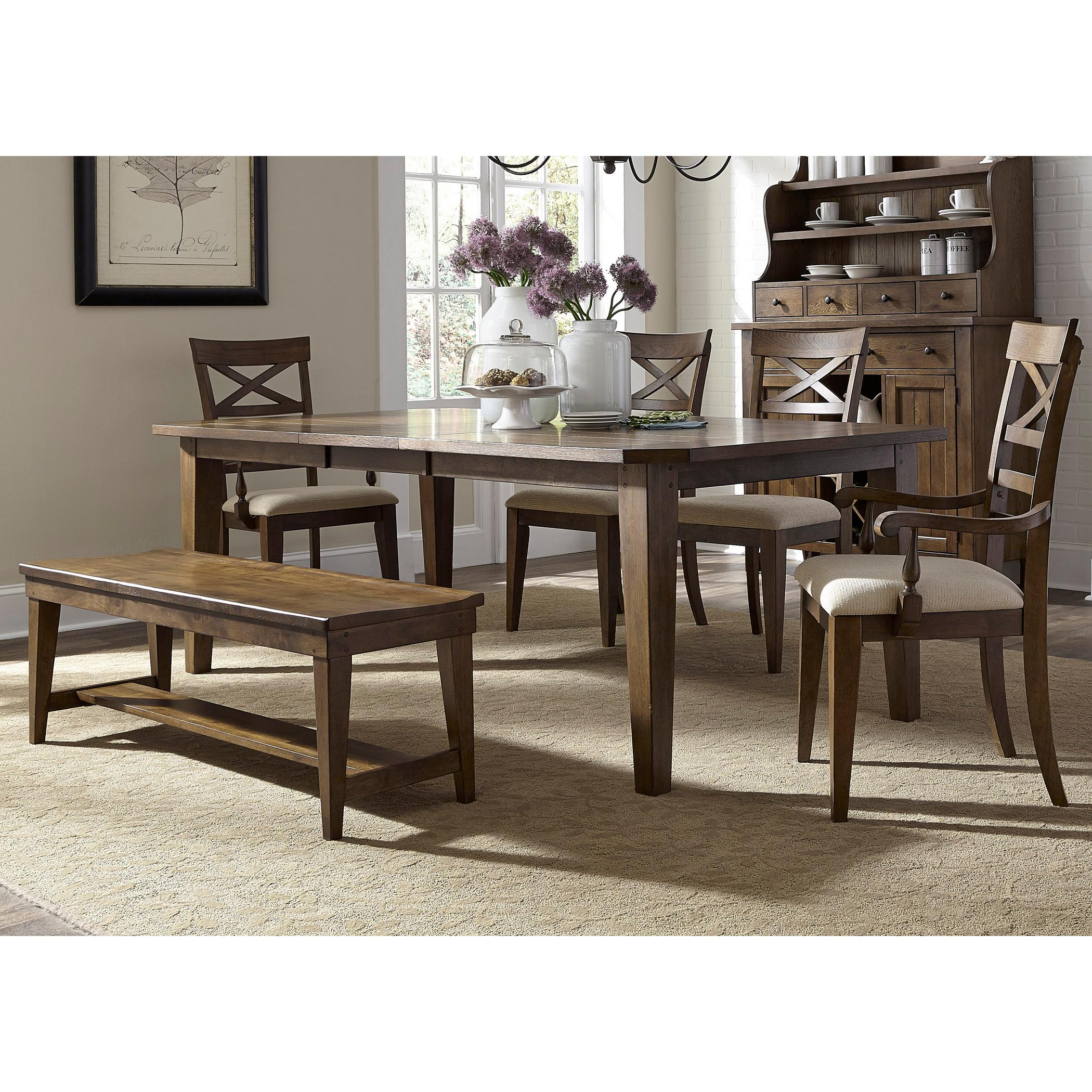  Liberty Furniture Industries Inc. Hearthstone Ridge Bench 382-C9000B IMAGE 2