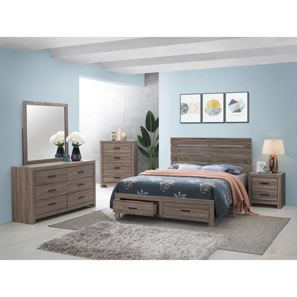 Coaster Furniture Brantford 207040Q 6 pc Queen Panel Bedroom Set