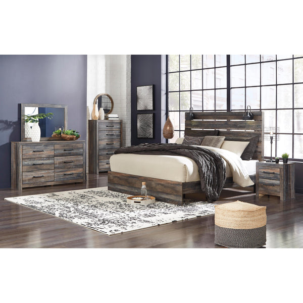 Signature Design by Ashley Drystan B211 6 pc King Panel Bedroom Set