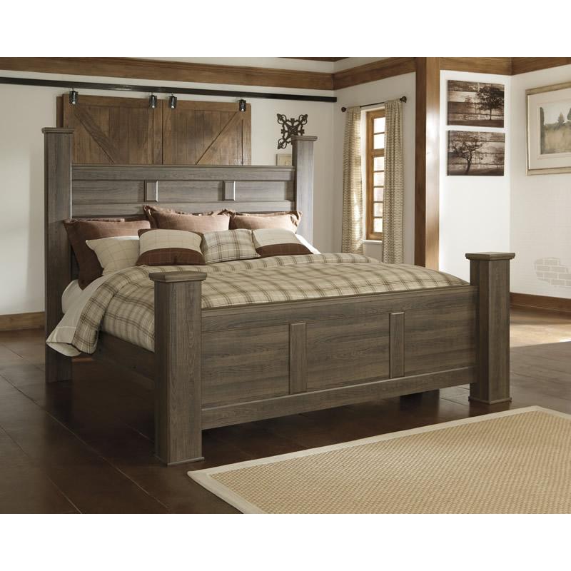  Size_California King --  Juararo B251B12 California King Poster Bed IMAGE 2