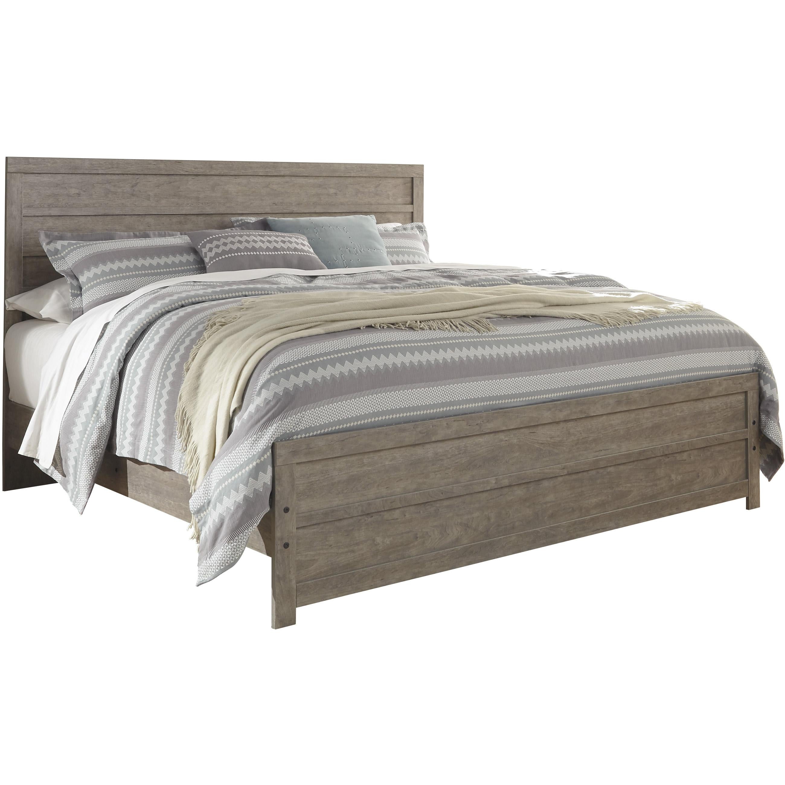  Signature Design by Ashley Culverbach B070B15 6 pc King Panel Bedroom Set IMAGE 2