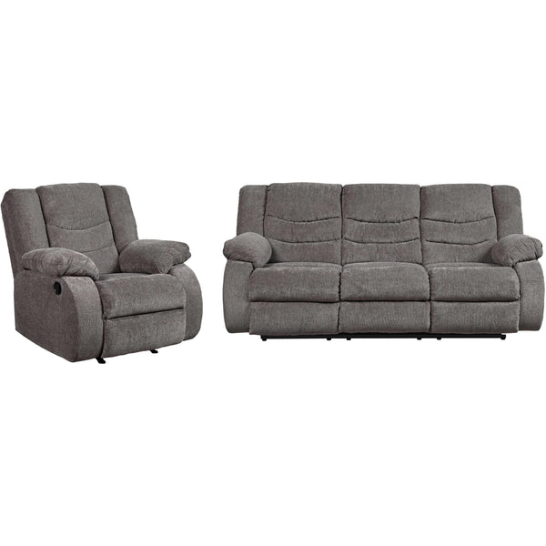 Signature Design by Ashley Tulen 98606U2 2 pc Reclining Living Room Set