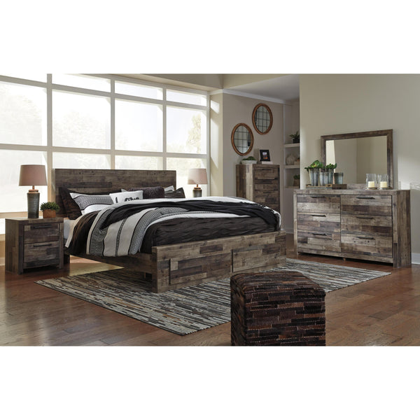 Benchcraft Derekson B200B41 6 pc King Panel Storage Bedroom Set