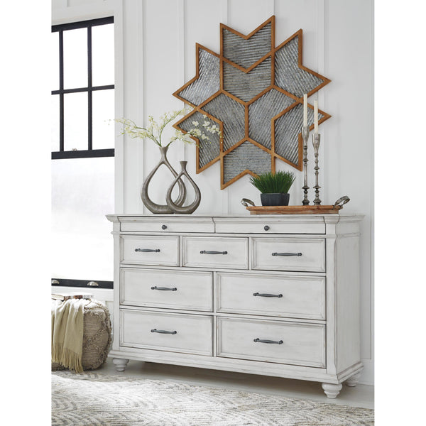 Benchcraft Kanwyn B777B17 5 pc Queen Upholstered Panel Bedroom Set