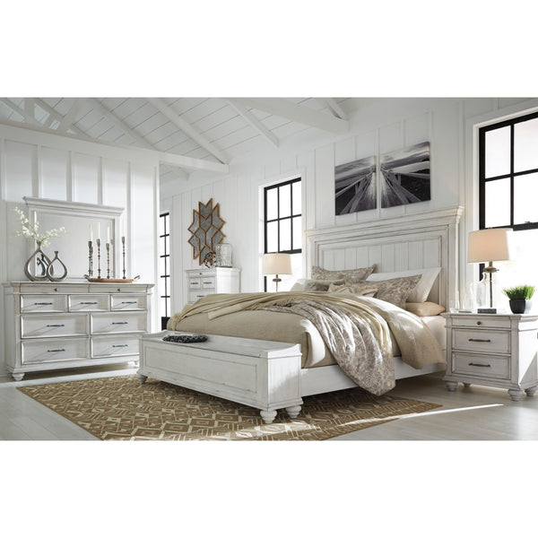 Benchcraft Kanwyn B777B7 5 pc Queen Panel Storage Bedroom Set