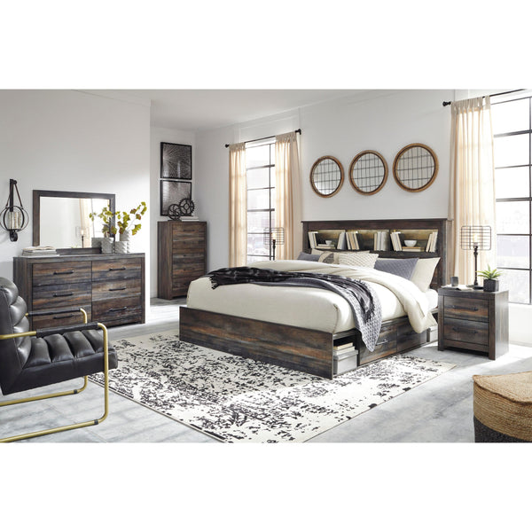 Signature Design by Ashley Drystan B211B119 10 pc King Panel Storage Bedroom Set