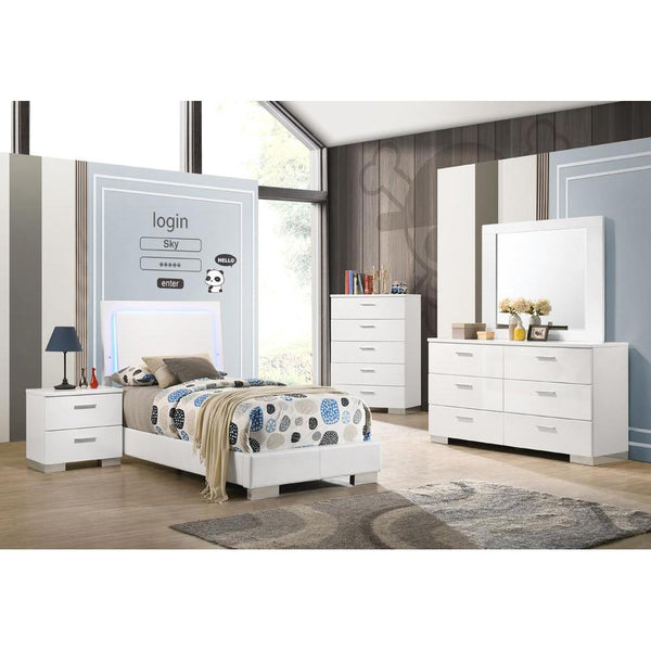 Coaster Furniture Felicity 203500T-S4 6 pc Twin Bedroom Set