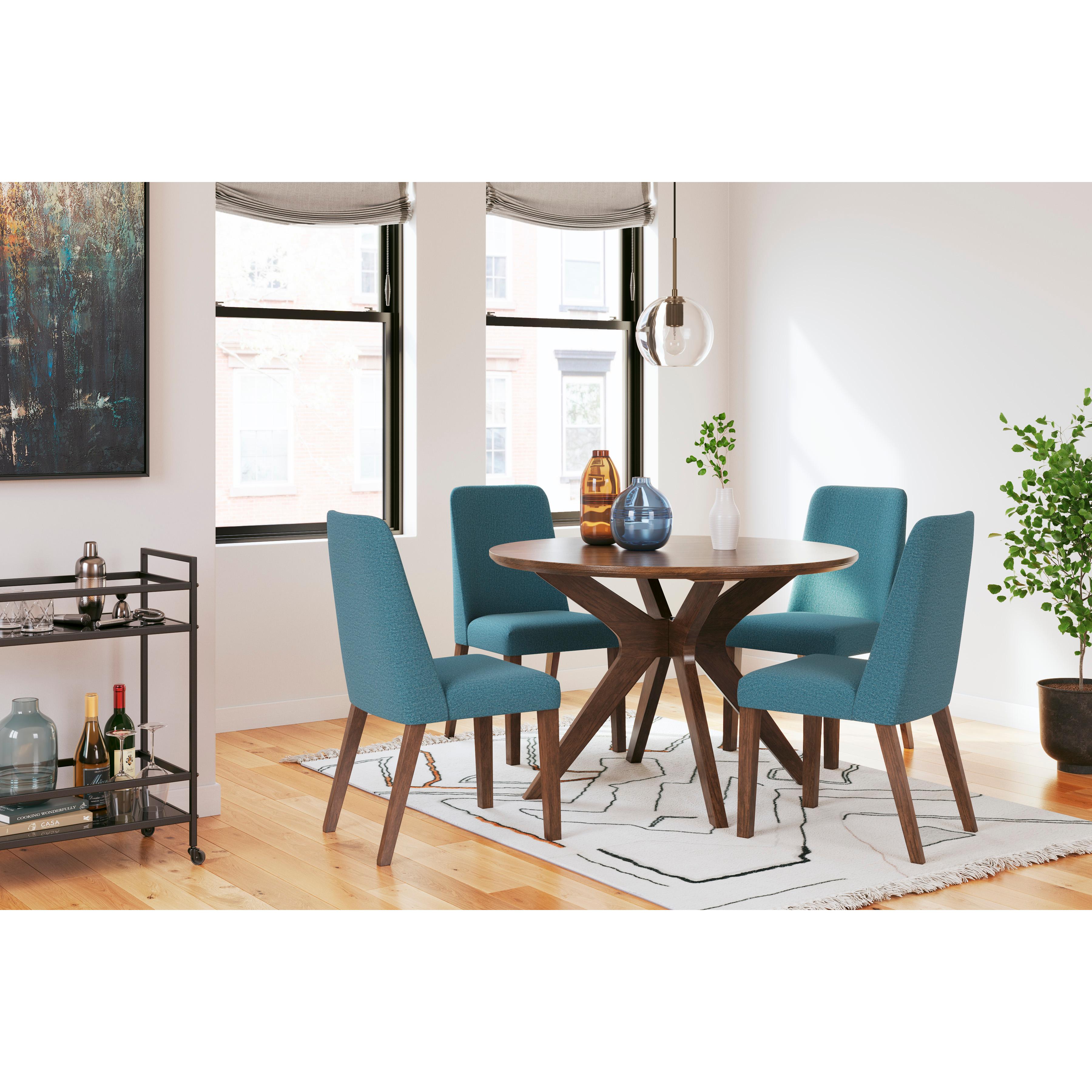  Signature Design by Ashley Lyncott D615D10 5 pc Dining Set IMAGE 1