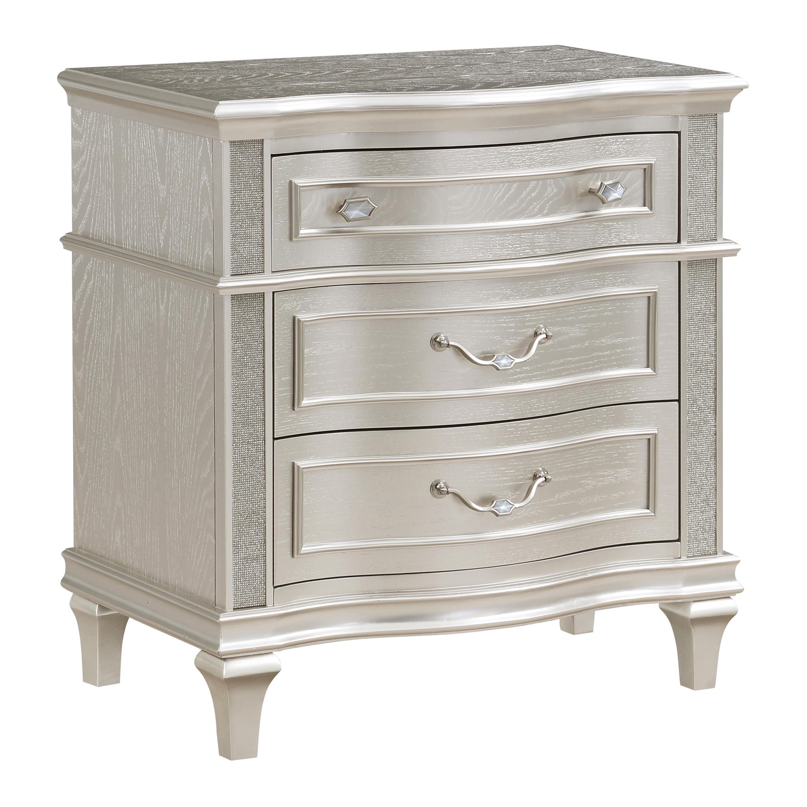  Coaster Furniture Evangeline 223391KE-S4 6 pc King Platform Bedroom Set IMAGE 3