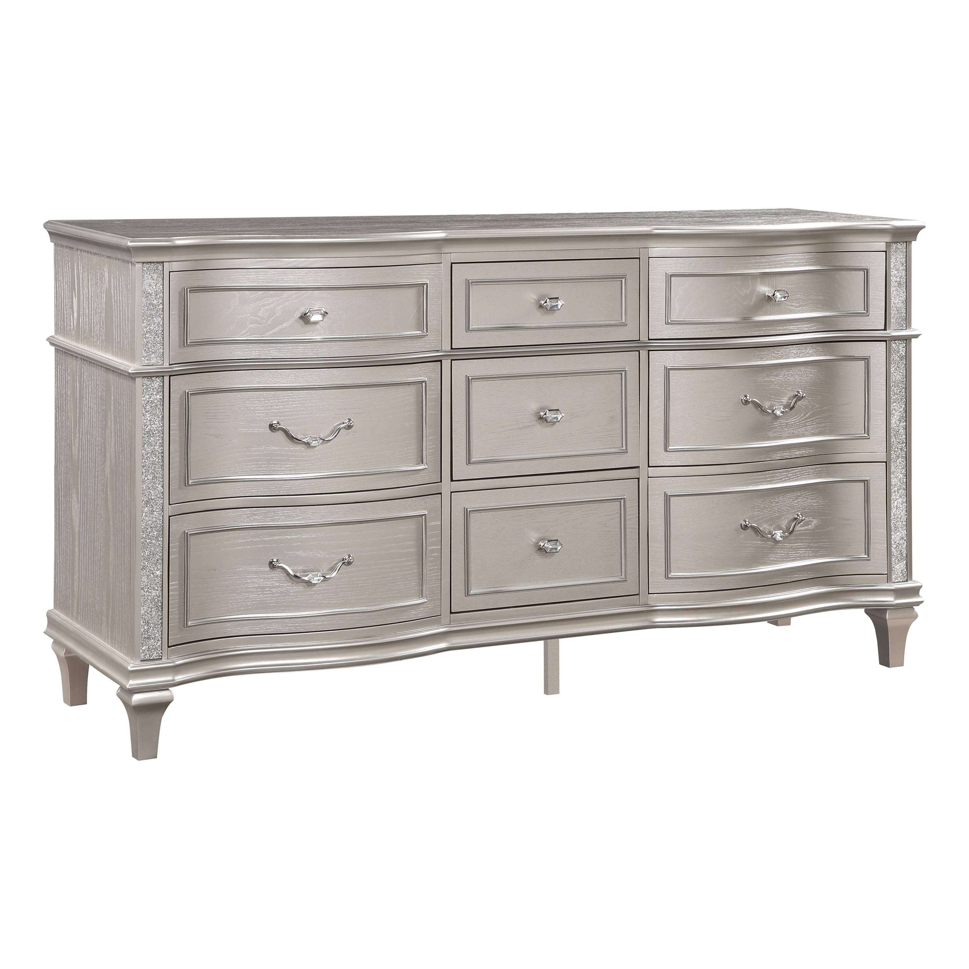  Coaster Furniture Evangeline 223391Q-S5 7 pc Queen Platform Bedroom Set IMAGE 4