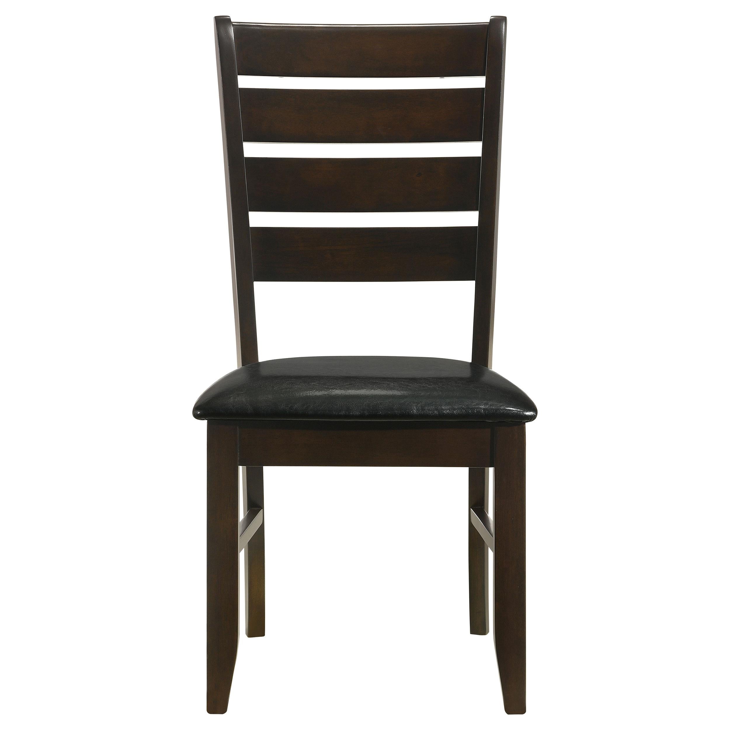  Coaster Furniture Dalila 102722 Wood Dining Side Chair - Cappuccino (Set of 2) IMAGE 2