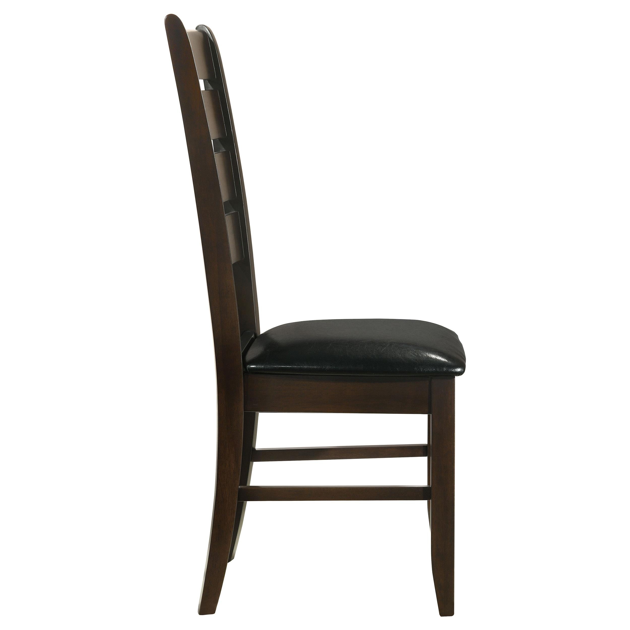  Coaster Furniture Dalila 102722 Wood Dining Side Chair - Cappuccino (Set of 2) IMAGE 7