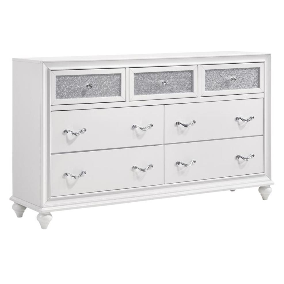 Coaster Furniture Barzini 300843KW-S5 7 pc California King Platform Bedroom set IMAGE 3