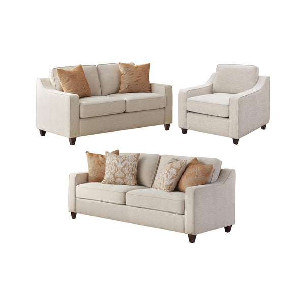 Coaster Furniture Christine 552061-S3 3 pc Living Room Set