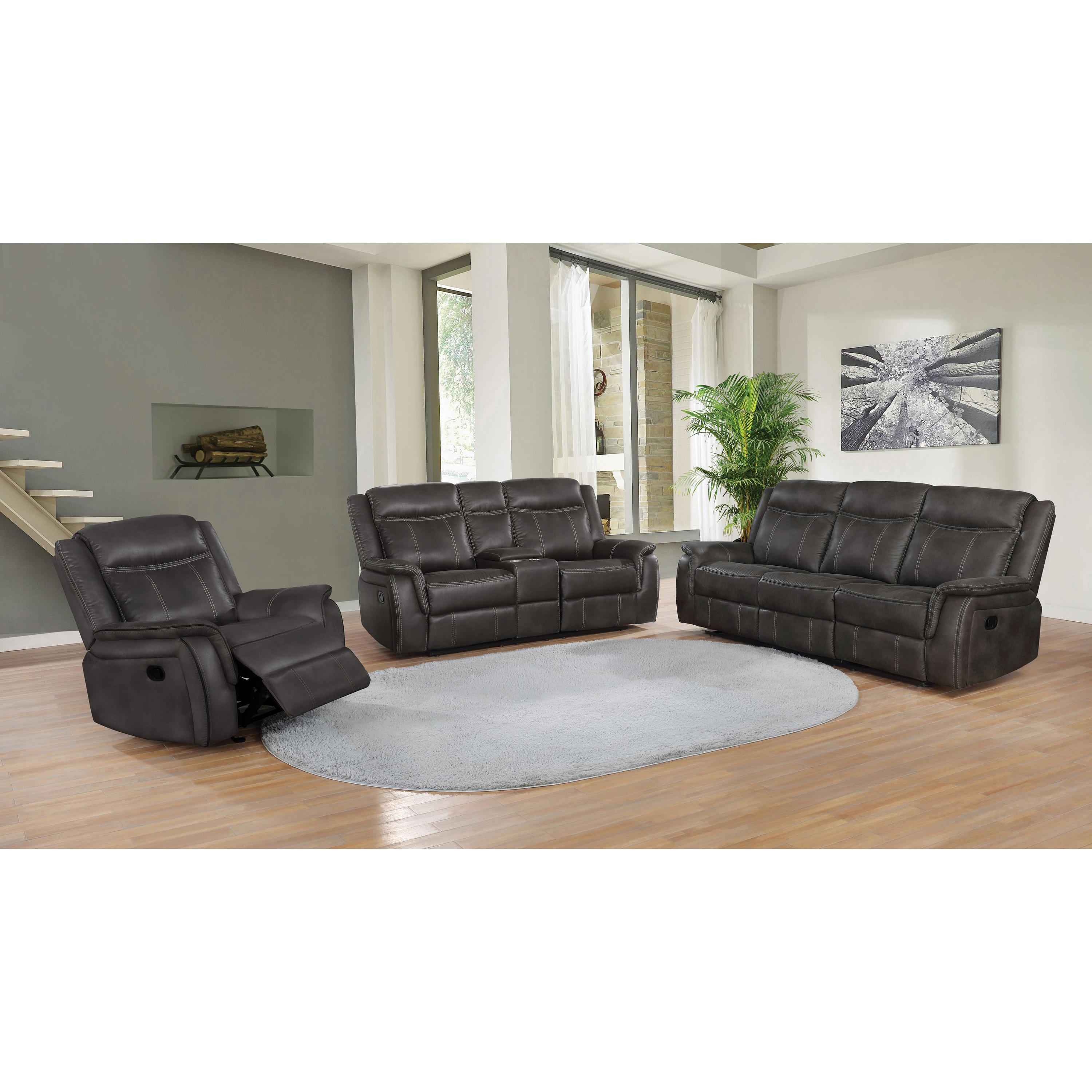  Coaster Furniture Lawrence 603504-S3 3 pc Power Reclining Living Room Set IMAGE 2